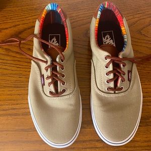 Vans canvas shoes with brown laces-Men’s Size 8